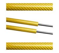 Verin Capot Pour Mazda Pour RX7 Pour RX-7 FD3S 1991-2003 Modifier Les Vérins À Gaz Tige Support Levage Amortisseur Choc Force D'éjection Capot Amortisseur(Yellow carbon fiber)