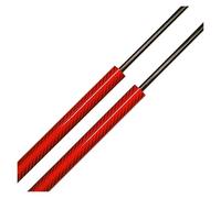 Verin Capot Vérins Capots Pour MG4 EV 2022 2023 2024 2025 Pour MG 4 Pour Mulan Support De Levage De Capot Avant Amortisseur Ressort Piston Tige D'hélice Kit Vérins Capot(Red Carbon Fiber)