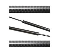 Verin Capot Vérins De Capot Avant Pour SsangYong Pour Korando C200 2010-2019 À Gaz Pour Actyon Supports D'amortisseurs(Black carbon fiber)