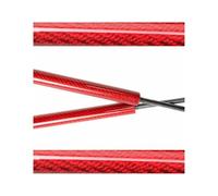 Verin Capot Vérins De Capot Avant Pour SsangYong Pour Korando C200 2010-2019 À Gaz Pour Actyon Supports D'amortisseurs(Red carbon fiber)