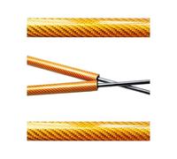 Verin Capot Vérins De Capot Avant Pour SsangYong Pour Korando C200 2010-2019 À Gaz Pour Actyon Supports D'amortisseurs(Orange carbon fiber)