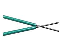 verin coffre hayon arrière Pour Subaru Pour Forester SG 2003-2008 Supports Levage Jambes Force Hayon Coffre Tige Support Ressort À Gaz Amortisseurs 555 Mm(Green carbon fiber)