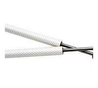 vérin coffre hayon Vérins À Gaz De Coffre Pour Opel Pour Corsa D S07 06-14 5 Portes À Hayon Supports Levage Amortisseurs Référence 13182309 176413(Silver carbon fiber)