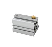 Vérin compact à simple effet, type poussoir, alésage 63 5~50 mm(SSA63X25)