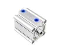 Vérin compact standard à double effet, simple tige, alésage 20 mm, filetage femelle 5-50 mm(20-50DZ)