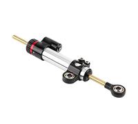 vérin de direction moto Amortisseur de Direction de Moto Qiilu, Stabilisateur Universel en Aluminium pour MT10 MT 07 MT09 (Type court)