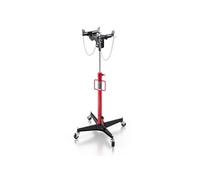 VEVOR Vérin de Fosse Hydraulique Capacité de Levage 500 kg, Cric de Transmission Télescopique, avec Roue Pivotante à 360°, Hauteur de Levage 127-220 cm, pour Soulever Boîte de Vitesse, Garage Atelier