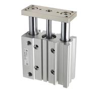 Vérin de guidage compact pneumatique de type MGPM SMC MGPM12 MGPM16 MGPM20 MGPM25 MGPM32 MGPM40 MGPM50 MGPM63 MGPM80 Course 10 mm-300 mm(25mm Stroke,MGPM12)