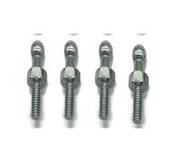 Vérin De Hayon Lot 4 Raccords Universels M8/M6 Pour Vérin À Gaz Coffre Arrière 10 Mm Pour Capot Avant Connecteur À Rotule Ressort Soupape Vis Verin Hydraulique(4pcs-M8)