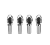 Vérin De Hayon Lot 4 Raccords Universels M8/M6 Pour Vérin À Gaz Coffre Arrière 10 Mm Pour Capot Avant Connecteur À Rotule Ressort Soupape Vis Verin Hydraulique(4pcs-M8 Head)