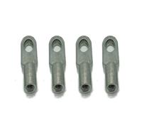 Vérin De Hayon Lot 4 Raccords Universels M8/M6 Pour Vérin À Gaz Coffre Arrière 10 Mm Pour Capot Avant Connecteur À Rotule Ressort Soupape Vis Verin Hydraulique(4pcs-Inner 8mm)