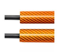 Vérin De Hayon Pour Chevrolet Pour Traverse 2008 2009 2010 2011 2012 2013 2014 2015 2016 2017 SUV Tiges Support Levage Hayon Amortisseurs Démarrage Arrière Verins Coffre(Orange Carbon Fiber)