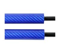 Vérin De Hayon Pour Chevrolet Pour Traverse 2008 2009 2010 2011 2012 2013 2014 2015 2016 2017 SUV Tiges Support Levage Hayon Amortisseurs Démarrage Arrière Verins Coffre(Blue Carbon Fiber)