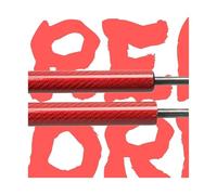 Vérin De Hayon Pour SEAT Pour Leon MK3 5F Break 5 Portes 2013-2020 590 Mm AVEC RESSORT Coffre Coffre Vérins À Gaz Ascenseur Amortisseur Hayon Arrière 2 Pièces Verin Hydraulique(RED CARBON FIBER)