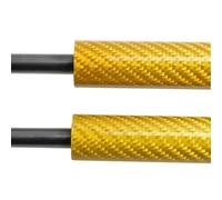 Vérin De Hayon Pour Toyota GR Pour Corolla E210 2023 2024 2025 2026 Vérins Capot Cylindres Capot Supports Levage Tiges Piston Amortisseurs Fibre Carbone(Carbon Fiber Yellow)
