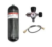 Vérin en fibre de carbone haute pression, volume 6,8L, pression de service 300 BAR , 6,8L avec valve C
