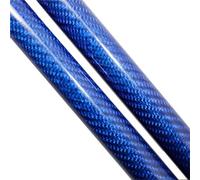 Vérin Hayon Coffre pour Infiniti FX FX35 FX45 2003 - 2008 QX70 S50 Support Levage Tige Piston Entretoises Hayon Arrière Amortisseur Coffre Vérin De Hayon(Blue Carbon Fiber)