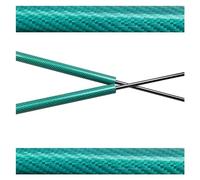 Vérin Hayon Pour Hyundai Terracan HP 2001-2007 Sans Becquet Coffre Cylindres Amortisseurs Tige Hayon Arrière Ascenseur Support Jambes Force Cric Hydraulique(Green carbonfiber)