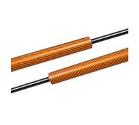 Verin hydraulique Capot Avant Pour A1 Pour Sportback 8X 2012-2018 Vérins À Gaz Tiges Support Levage Moteur Piston Amortisseurs Capot Hydrauliques(Orange carbon fiber)