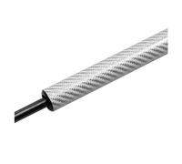 Verin Hydraulique Capot Pour Hyundai Pour Genesis Coupé BK 2008-2016 811612M500 Support Levage Capot Amortisseur Tige Ressort(Silver carbon fiber)