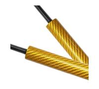 Verin Hydraulique Capot Pour Trumpchi Pour E8 2023-présent Capot Avant Capot Support Levage Amortisseur Amortisseur Tiges D'accessoires(Yellow Carbon Fiber)