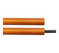 Verin Hydraulique Coffre Supports Levage Gaz Ouverture Automatique Avec Ressorts Entretoises Coffre Pour A3 8Y 5 Portes Sportback 2022-présent(Orange Carbon Fiber)