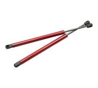 Verin Hydraulique Coffre Vérins À Gaz Pour Hayon Amortisseurs Supports Levage En Fibre Carbone Pour F&ord Pour Fiesta MK4 IV Hatchback 1996-2001 2 Pièces Vérin Gaz Hayon Voiture(Red Carbon Fiber)