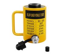 Vérin hydraulique, cylindre creux 20 T, course 60 mm, cric hydraulique, portable, pour chantiers de construction, ponts, acier