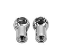 Verin Hydraulique De Coffre pour Coffre de Voiture, Capot Avant, Coffre, Maison, 4 Embouts de Tige de vérin à gaz M6 M8, connecteur à goupille sphérique Vérin À Gaz Voiture(A)