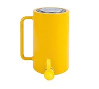 Vérin hydraulique de levage 30T/66138lb-6in, course du piston 150mm/6in, vérin hydraulique à course extra longue, convient à la construction navale, aux ponts et à l'industrie de la construction (50