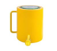 Vérin hydraulique de levage 30T/66138lb-6in, course du piston 150mm/6in, vérin hydraulique à course extra longue, convient à la construction navale, aux ponts et à l'industrie de la construction (10