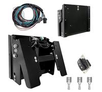 Vérin hydraulique électrique 10-600 CV avec faisceau compatible avec câblage et interrupteurs de commande Capacité de levage 2/3 tonnes pour système de direction de bateau(200hp tiltable)