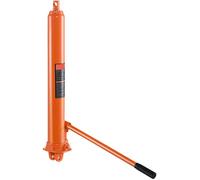 Vérin Hydraulique Long de 3 Tonnes-Duoku-Vérin de Levage de Moteur-avec Pompe à Piston Unique et Base à Chape-pour Garage