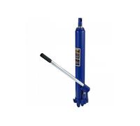 Vérin Hydraulique Long pour Grue d'Atelier 8 T, Cylindre Hydraulique Support Moteur avec Pompe à Simple Piston et Base à Chape