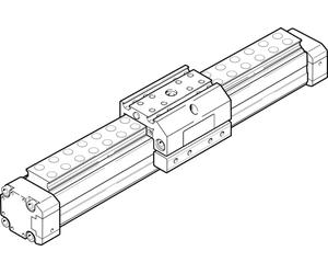 Vérin Linéaire Festo 40mm Alésage 500mm Course Double Effet - 526667