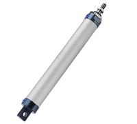 Vérin Pneumatique, 32mm Mini Vérin Pneumatique à Double Action en Alliage d'Aluminium 0,15-1,0 MPa Course 200mm Cylindre d'Air Pneumatique