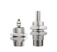 Vérin pneumatique à aiguille micro à simple effet, à goupille élastique, MPE6X5-N, MPE8X10-N, MPE10X15-N, MPE12X15-N, MPE10X10-N, 1 pièce(MPE8X15-N)