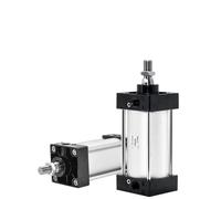 Vérin pneumatique à double effet, alésage de 32 mm, course de 25 à 1000 mm, SC32X25S, SC32X50, SC32X100S, SC32X500S, 1 pièce(SC32X200,-S(with magnetism))