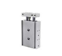 Vérin pneumatique à double tige, alésage de 10 à 32 mm, double axe, course de 10 à 250 mm pour l'automatisation industrielle(Stroke 45mm,6)