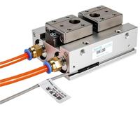 Vérin pneumatique à glissière pneumatique Vérin de force de pince pneumatique parallèle Série MHF2-8D/12D/16D Pince pneumatique(MHF2-12D)