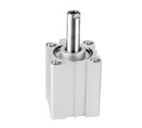 Vérin pneumatique à ressort, mini-vérin pneumatique compact SDA à double effet (1 pièce)(40 * 80MM)