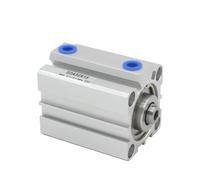 Vérin pneumatique compact à double effet, série 32 mm, course de 5, 10, 15, 20, 25, 30, 35 mm, alésage jusqu'à 35 mm pour l'automatisation industrielle(32X35,-SB)