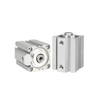 Vérin pneumatique compact à gaz - Alésage fin 12/16 mm avec options de course 5-50 mm - Vérin de levage hydraulique monobloc(25mm 12mm)