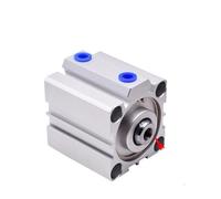 Vérin pneumatique compact à piston double effet SDA20, alésage 20 mm, course 5/10/20/25/30/40/50/100 mm, femelle, 1 pièce(SDA20X45)