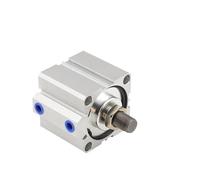 Vérin pneumatique compact à piston double effet SDA25-B, alésage 25 mm, course 5/10/20/25/30/40/50/100 mm, femelle, 1 pièce(SDA25BX100)