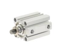 Vérin pneumatique compact Airtac, filetage mâle, alésage 32 mm, course de 5 à 50 mm, référence 32-5B(Stroke 20mm)