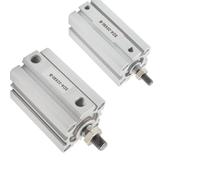 Vérin pneumatique compact avec filetage mâle, alésage 12-16 mm, course 5-50 mm - Actionneur à gaz monobloc(10mm 12mm)