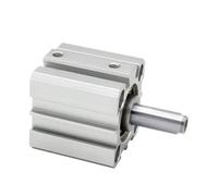 Vérin pneumatique compact double effet SDA40, alésage 40 mm, filetage femelle 5-100 mm(SDA40X15)