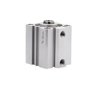 Vérin pneumatique compact série SDA - Cylindre fin à double effet, alésage 16 20 25 32 mm, course 60 70 80 mm(15mmx100mm)