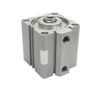 Vérin pneumatique fin SDA, alésage 32 mm, course 15 mm, vérin pneumatique à forte poussée for applications hydrauliques(80MM*30MM)